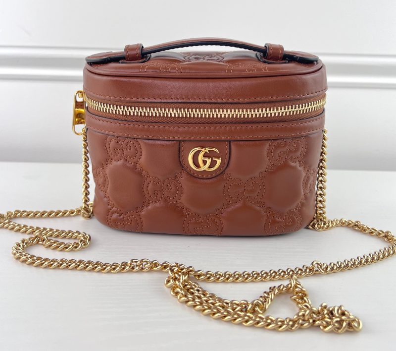 Gucci GG Matelasse top handle mini bag - Barde