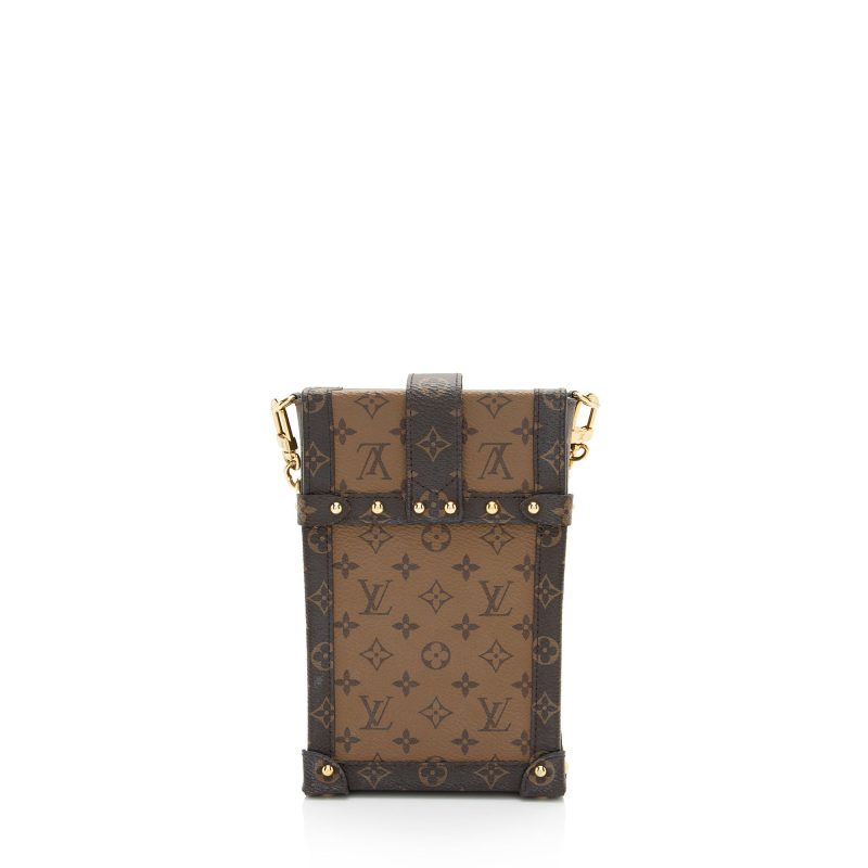 Louis Vuitton Reverse Monogram Pochette Trunk Vertical Shoulder Bag - Barde - Image 3