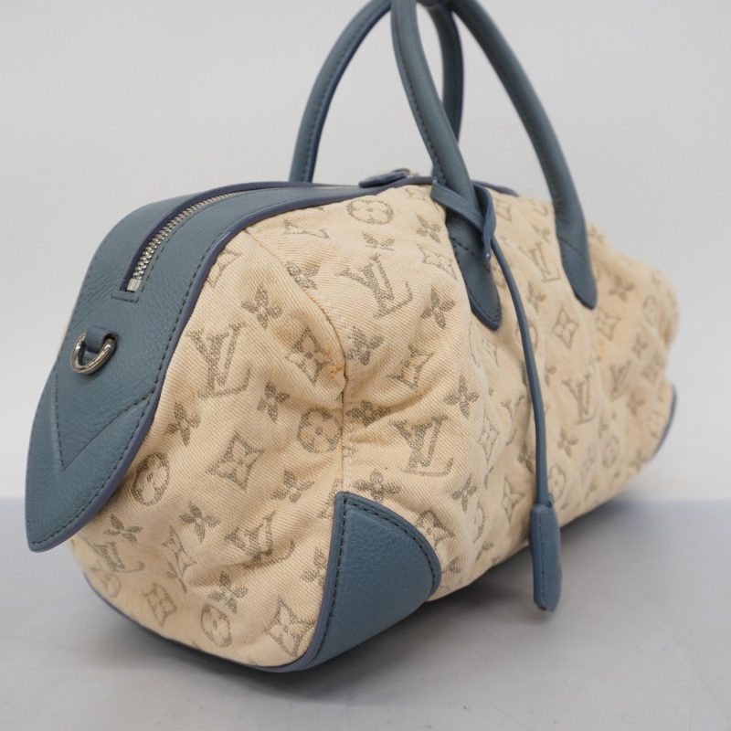 Louis Vuitton Speedy Round   - Jeans Handbag - Barde - Image 3