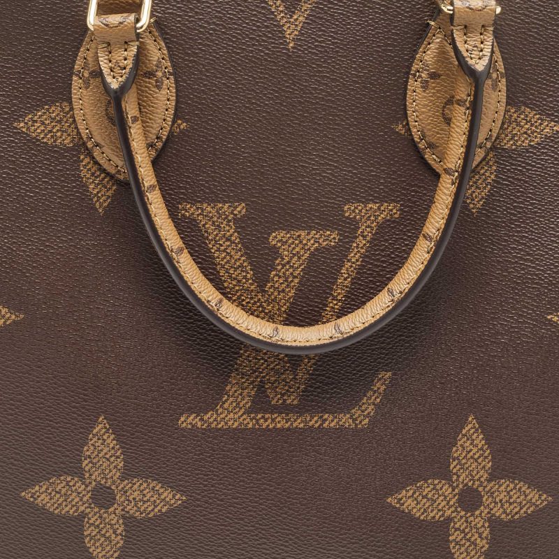Louis Vuitton Reverse Monogram Giant Canvas Onthego Mm Bag - Barde - Image 3