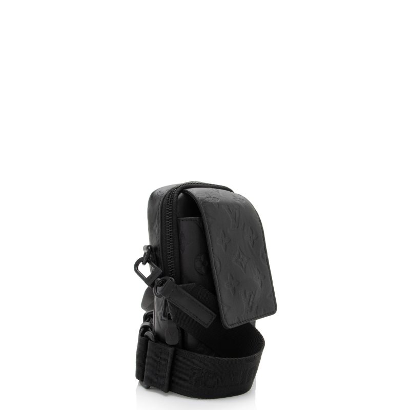 Louis Vuitton Monogram Shadow Double Phone Pouch - Barde - Image 2