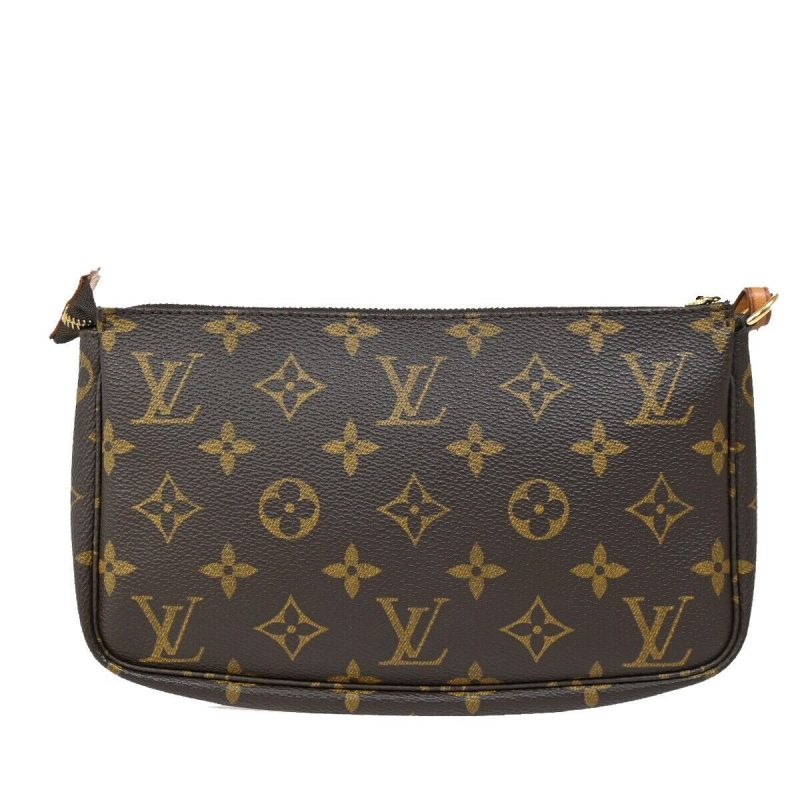 Louis Vuitton Pochette Accessoires  Canvas Clutch Bag - Barde - Image 2