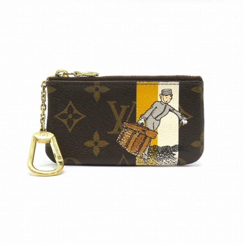 Louis Vuitton Pochette Clés  Canvas Clutch Bag - Barde