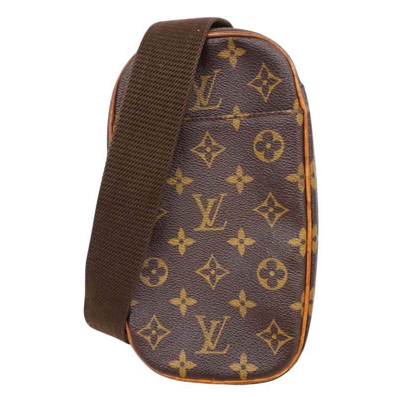 Louis Vuitton Pochette Gange  Canvas Shoulder Bag - Barde