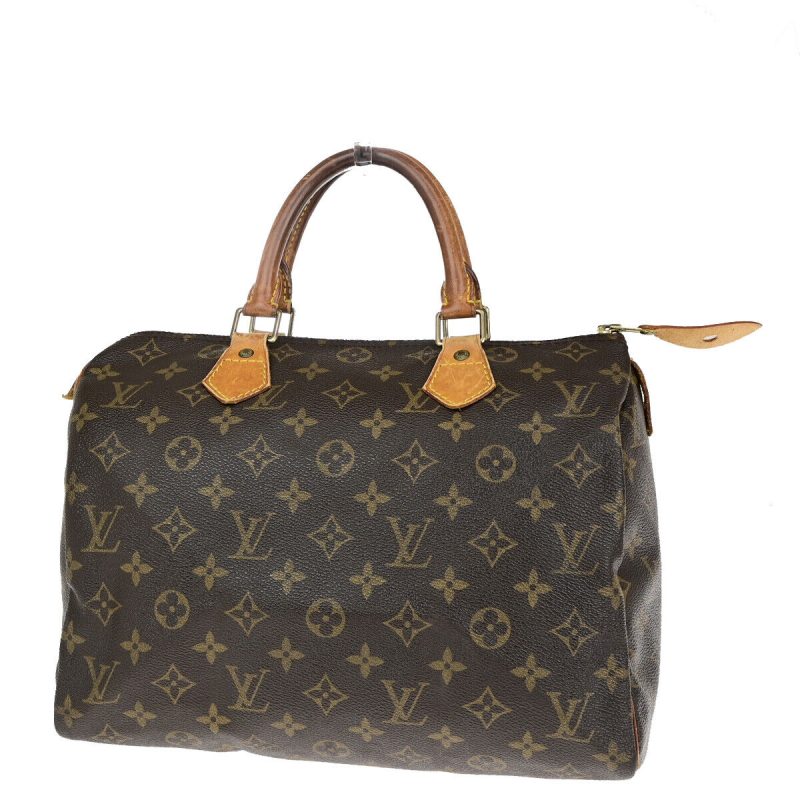 Louis Vuitton Speedy 30  Canvas Handbag - Barde