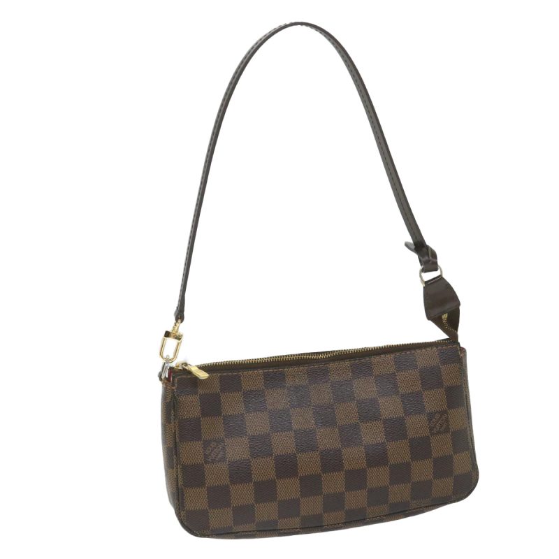 Louis Vuitton Pochette Accessoire  Canvas Clutch Bag - Barde