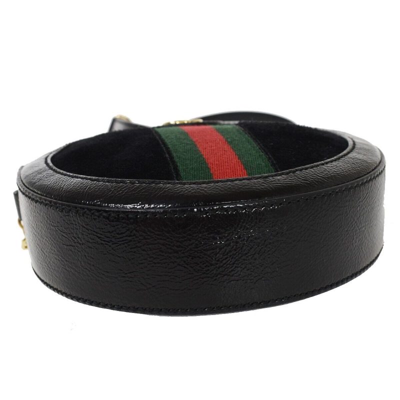 Gucci Ophidia  Leather Shoulder Bag () - Barde - Image 3