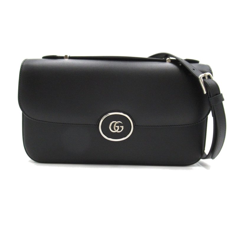 Gucci --  Leather Shoulder Bag () - Barde