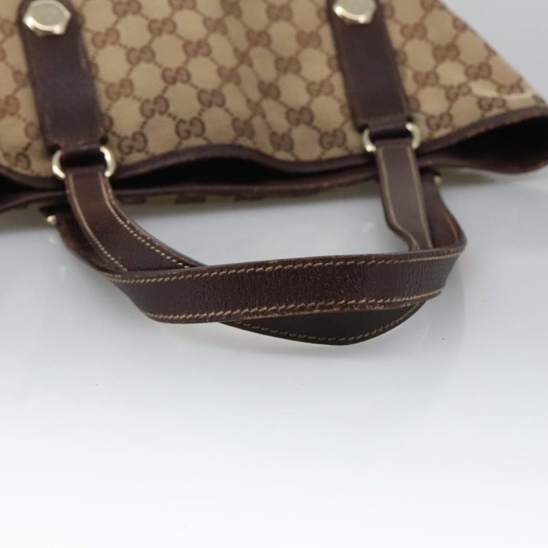 Gucci  Canvas Tote Bag (Pre-Owned) - Barde - Image 6