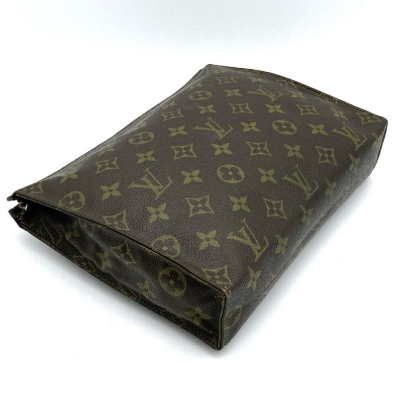 Louis Vuitton Poche Toilette  Canvas Wallet - Barde - Image 4