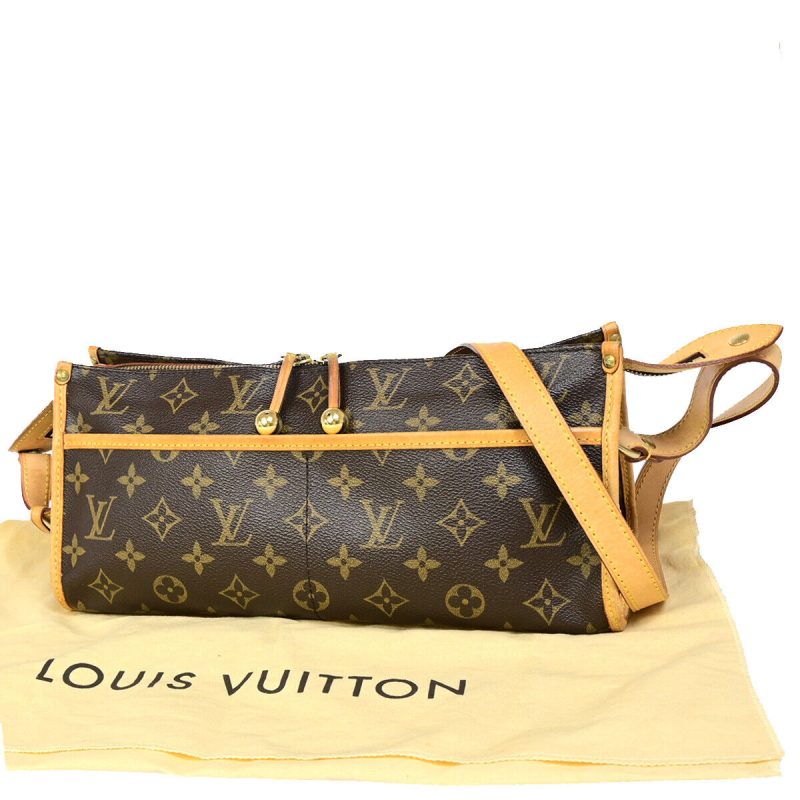 Louis Vuitton Popincourt  Canvas Shoulder Bag - Barde