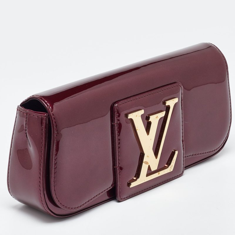 Louis Vuitton Rouge Fauviste Vernis Sobe Clutch - Barde - Image 2