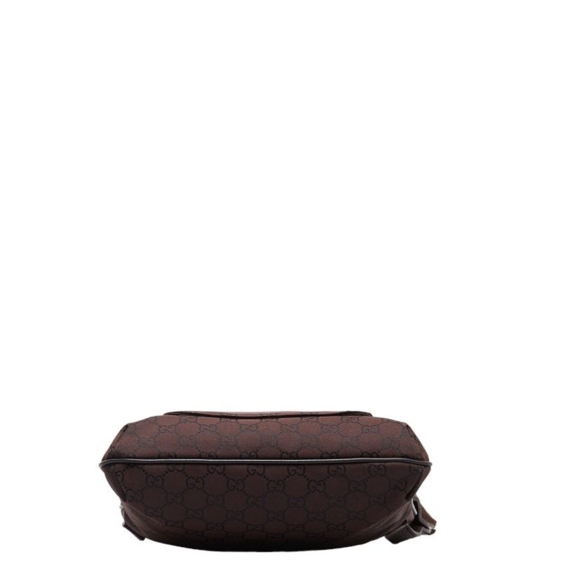 Gucci Gg Canvas  Gg Canvas Leather Shoulder Bag (Pre-Owned) - Barde - Image 4