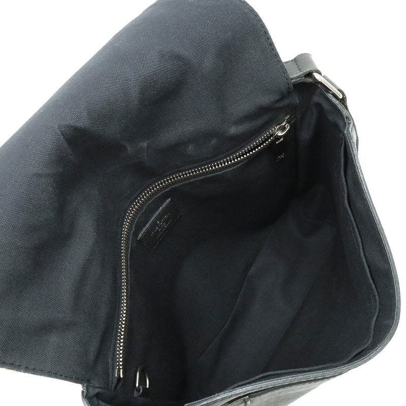 Louis Vuitton Taiga Roman PM Shoulder Bag Black - Barde - Image 4