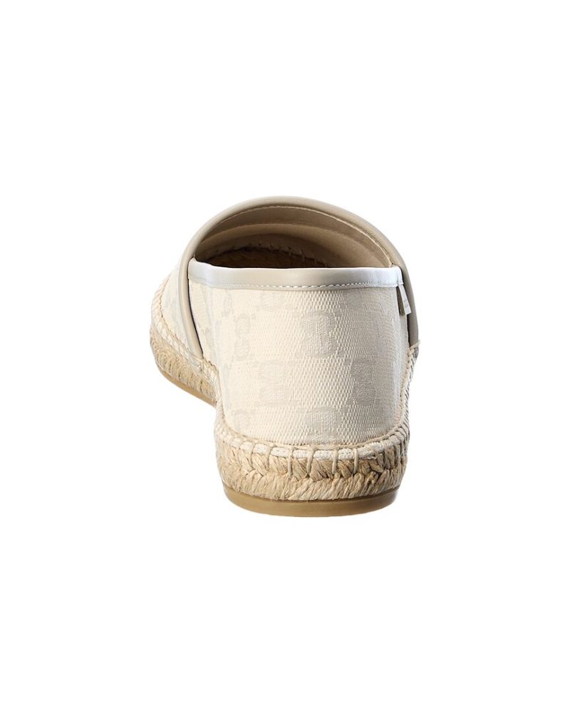 Gucci GG Canvas & Leather Espadrille - Barde - Image 3