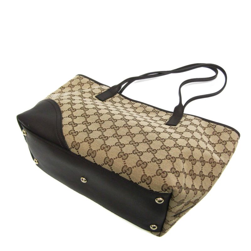Gucci Gg Canvas    Canvas Leather Tote Bag (Pre-Owned) - Barde - Image 2
