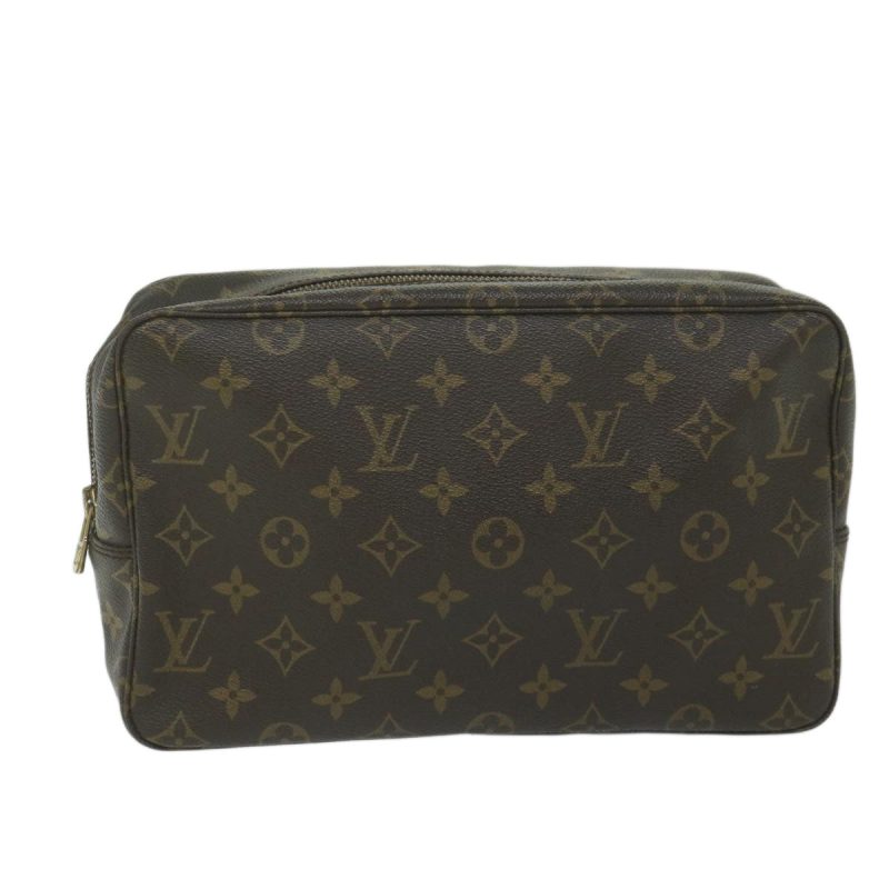 Louis Vuitton Poche Toilette  Canvas Clutch Bag - Barde