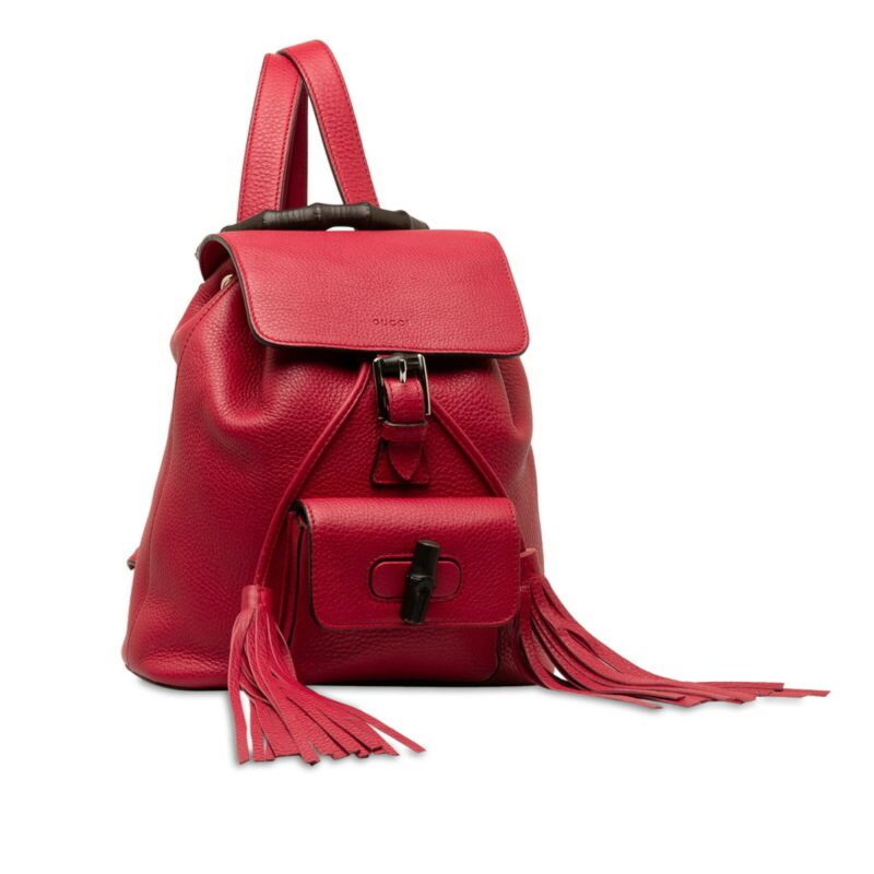 Gucci  Bamboo Backpack (Pre-Owned) - Barde - Image 2