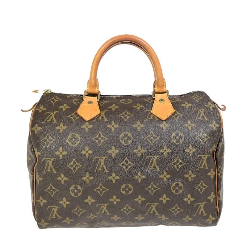 Louis Vuitton Speedy 30  Canvas Handbag - Barde