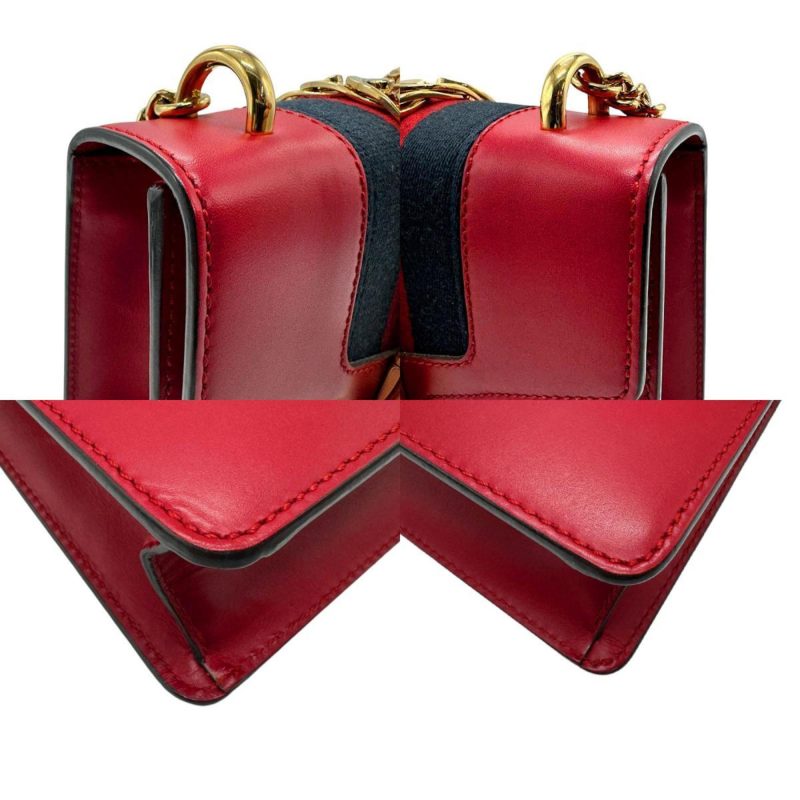 Gucci  Leather Shoulder Bag (Pre-Owned) - Barde - Image 3