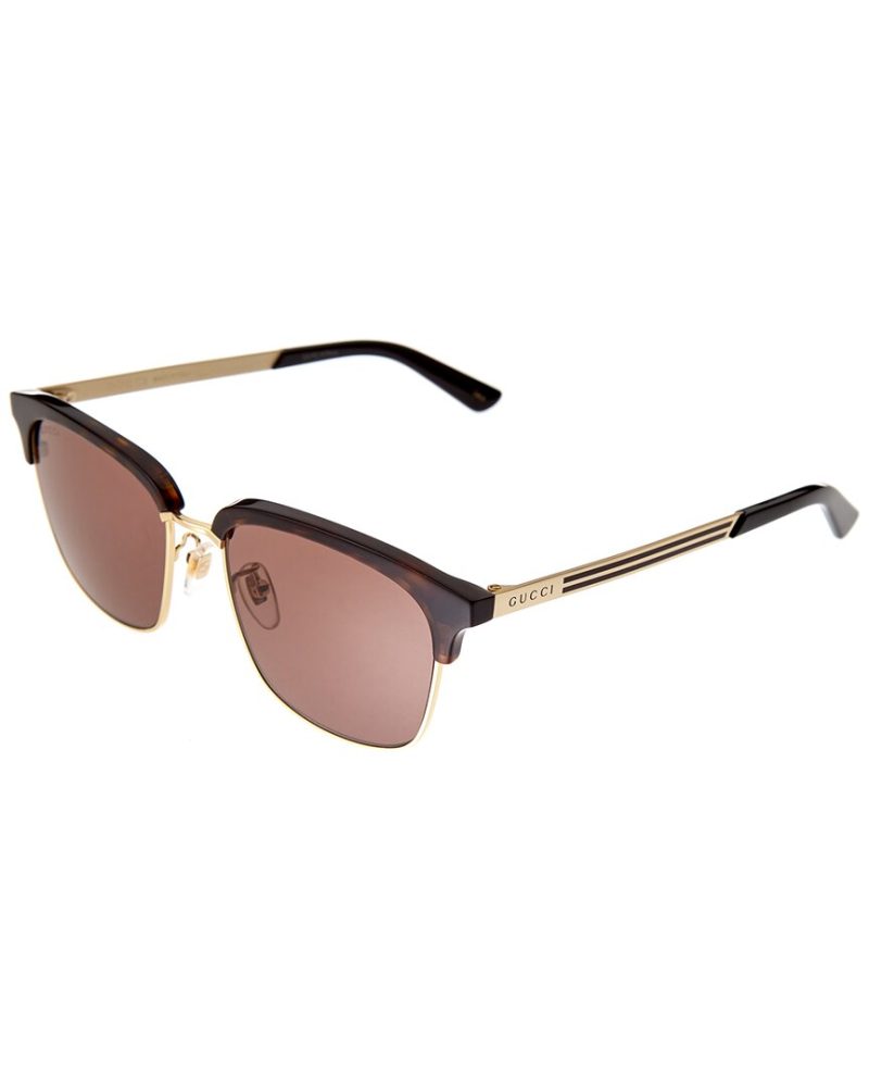 Gucci Men's GG0697S 55mm Sunglasses - Barde