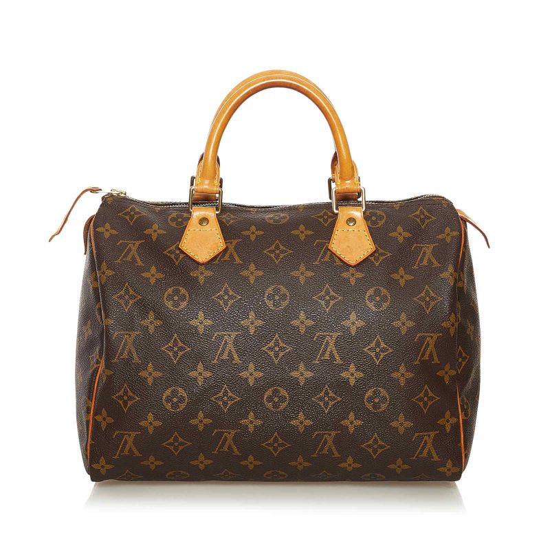 Louis Vuitton Monogram Speedy 30 Canvas Boston Bag - Barde - Image 3