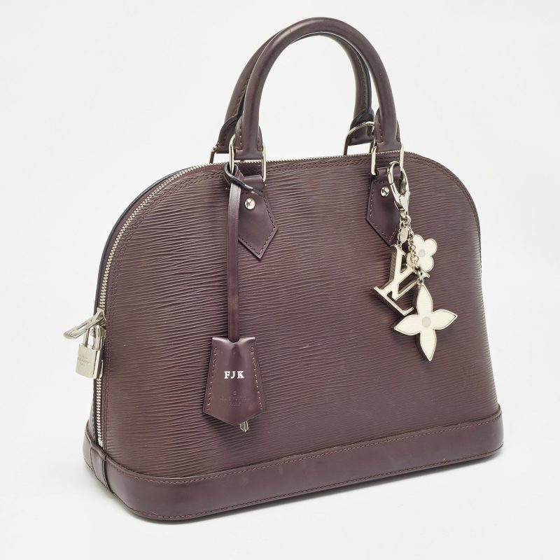 Louis Vuitton Quetsche Epi Leather Alma Pm Bag - Barde - Image 2