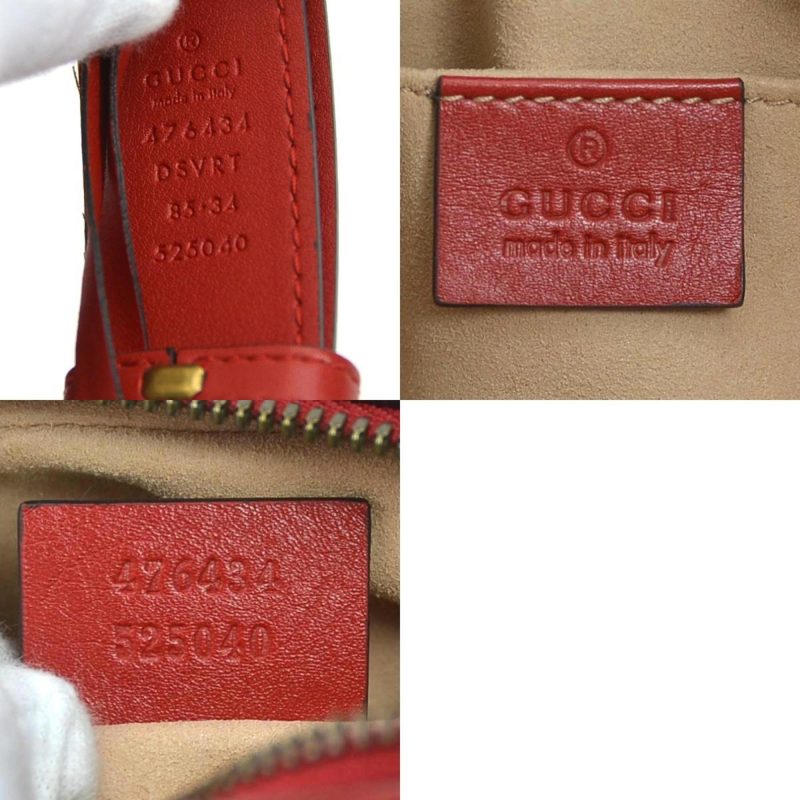 Gucci Gg Marmont  Leather Clutch Bag () - Barde - Image 4