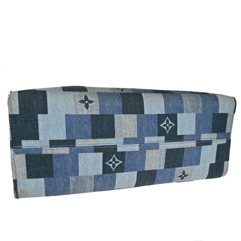 Louis Vuitton Onthego Gm  blue - Jeans Tote Bag - Barde - Image 3