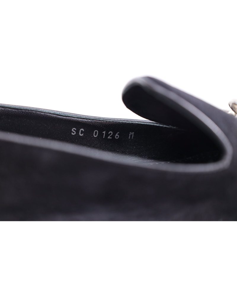 Louis Vuitton Schoolgirl Loafers in Black Suede - Barde - Image 6