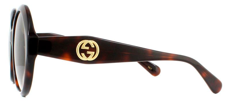 Gucci GG0797SW 002 Oversized Round Sunglasses - Barde - Image 3