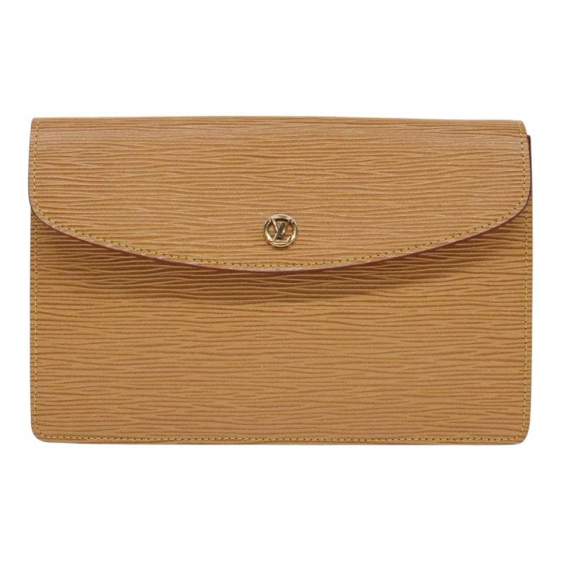 Louis Vuitton Montaigne  Leather Clutch Bag - Barde