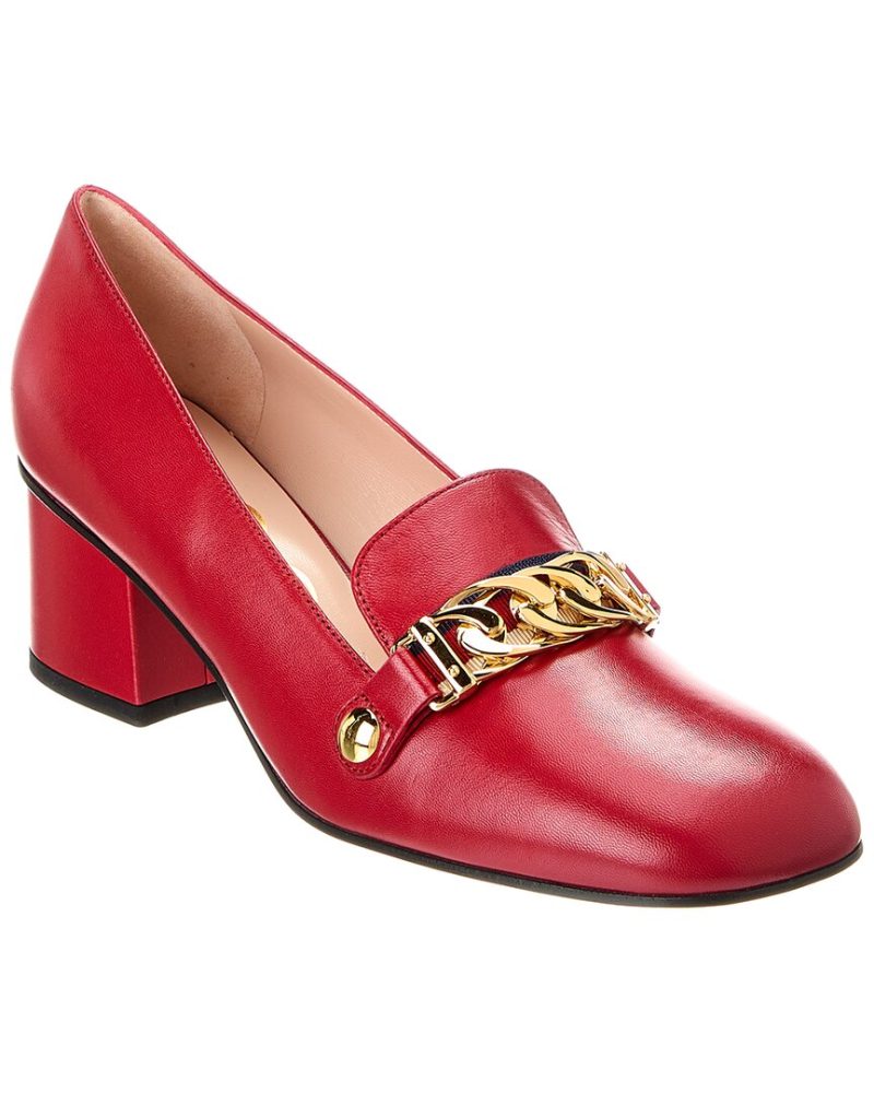 Gucci Sylvie Leather Pump - Barde
