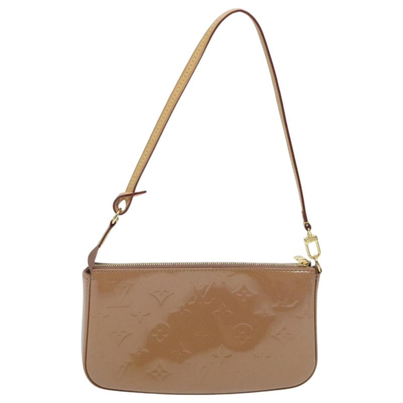 Louis Vuitton Pochette Accessoire  Patent Leather Clutch Bag - Barde - Image 2