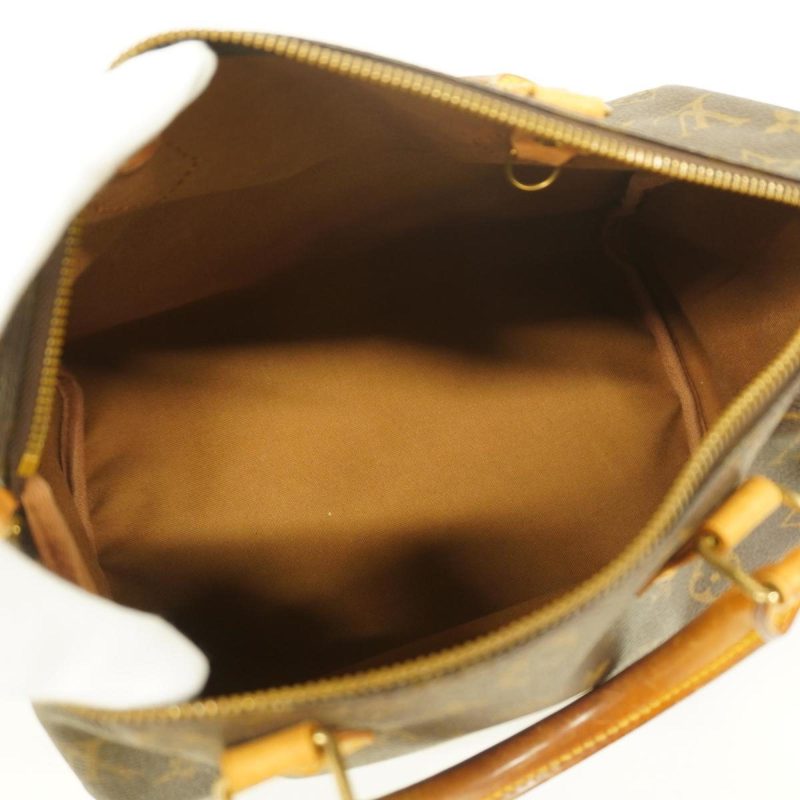 Louis Vuitton Speedy 30  Canvas Handbag - Barde - Image 5