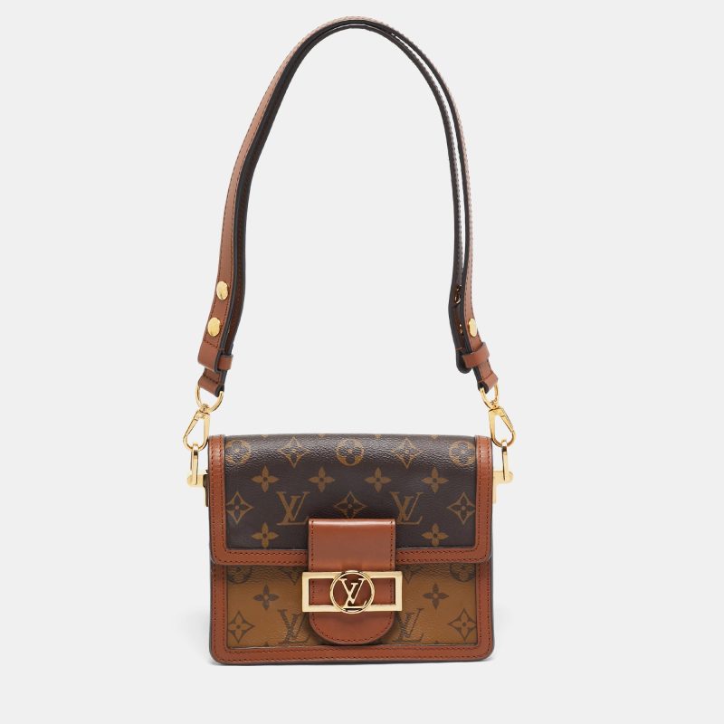 Louis Vuitton Reverse Monogram Canvas Mini Dauphine Bag - Barde