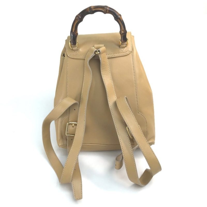 Gucci  Leather Backpack (Pre-Owned) - Barde - Image 2