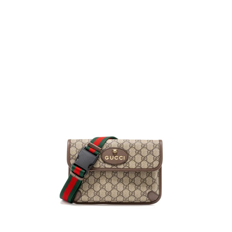 Gucci Vintage Neo Belt Bag GG Supreme Canvas GHW - Barde