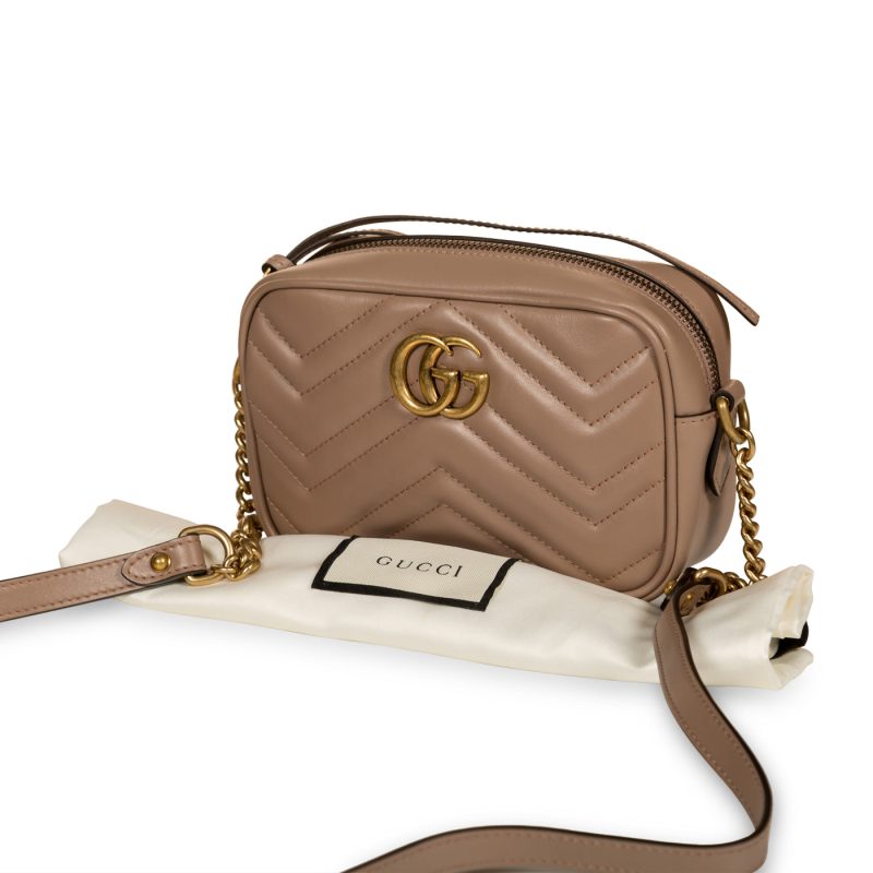 Gucci Mini Marmont Camera Bag - Barde - Image 8