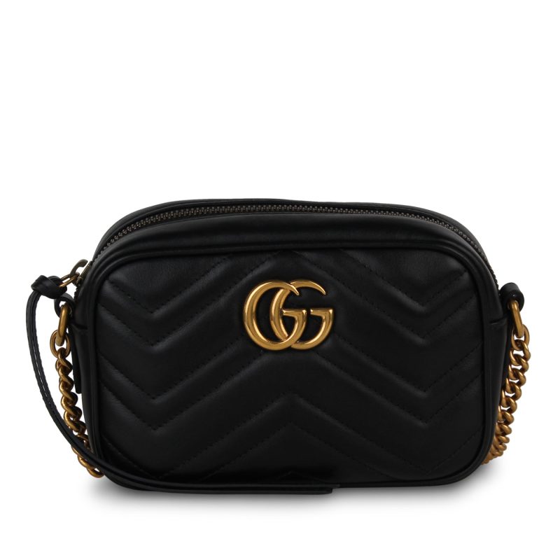 Gucci Mini Marmont - Black - Barde