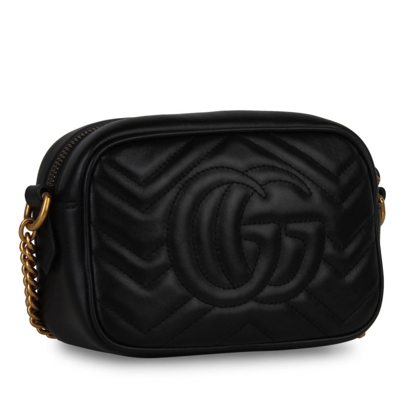 Gucci Mini Marmont - Black - Barde - Image 3