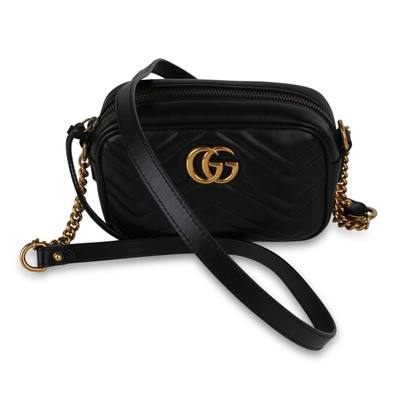 Gucci Mini Marmont - Black - Barde - Image 9