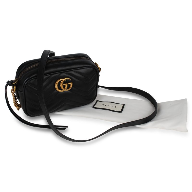 Gucci Mini Marmont - Black - Barde - Image 10
