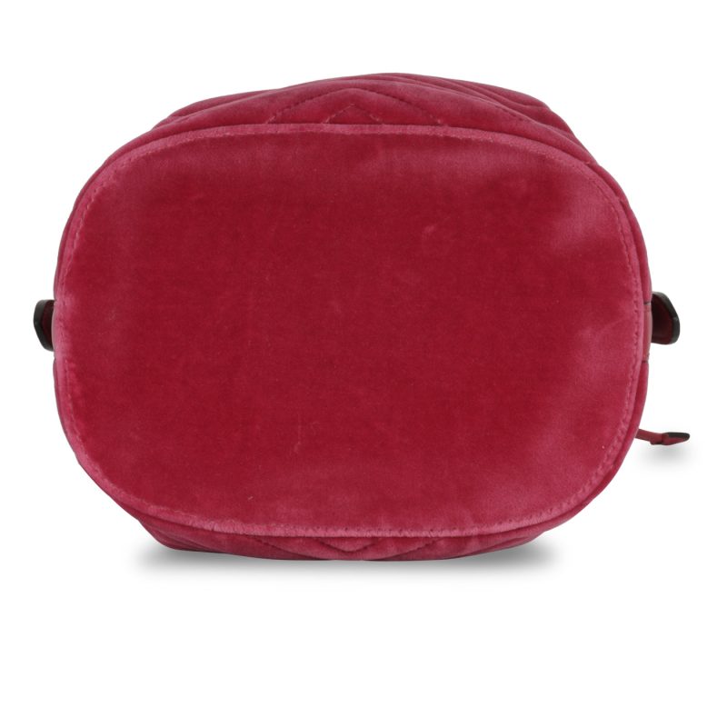 Gucci Marmont Bucket - Pink Velvet - Barde - Image 4