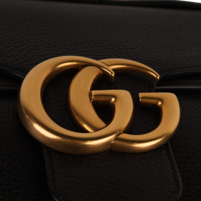Gucci Marmont Leather Shoulder Bag - Barde - Image 5