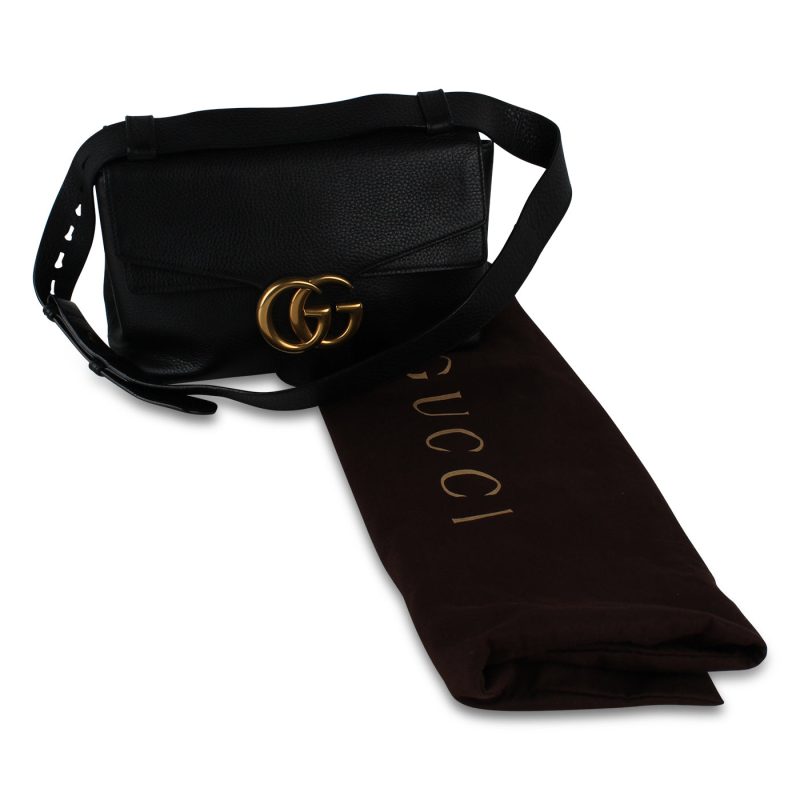 Gucci Marmont Leather Shoulder Bag - Barde - Image 10