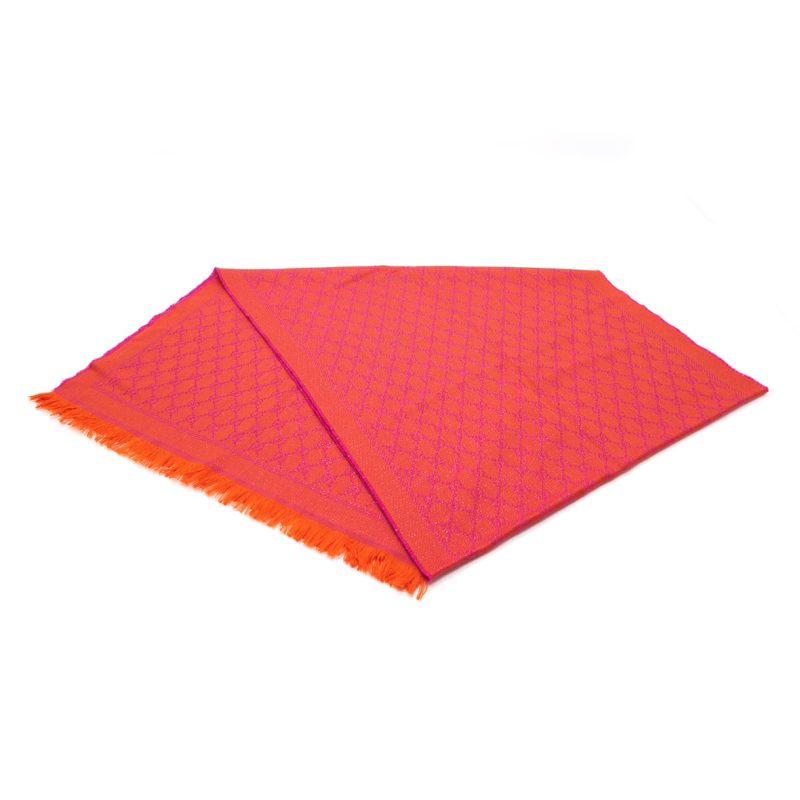 Gucci Shawl Hot Pink/ Orange 48x180cm - Barde