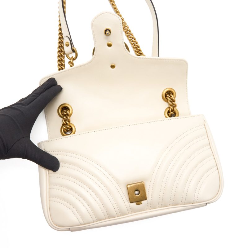 Gucci Marmont Cream White - Barde - Image 9
