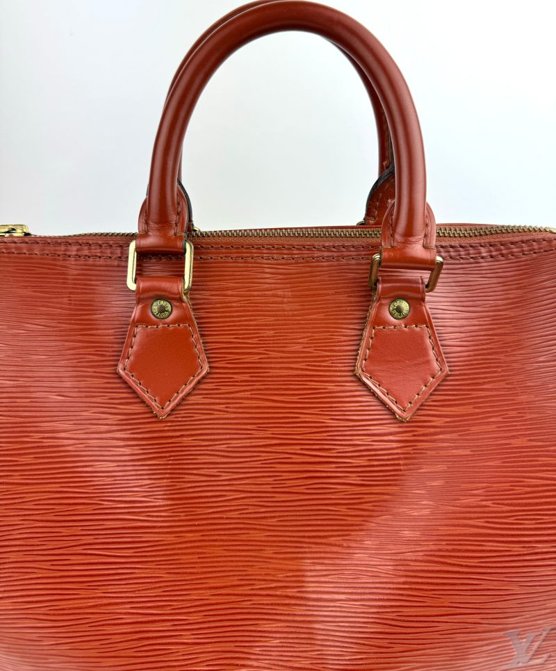 Louis Vuitton Speedy 30 Epi Brown - Barde - Image 7