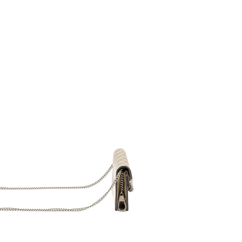 Gucci Dionysus Super Mini Bag GG Supreme/Suede Beige SHW - Barde - Image 3